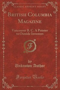 Couverture_British Columbia Magazine