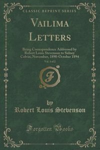 Couverture_Vailima Letters, Vol. 1 of 2