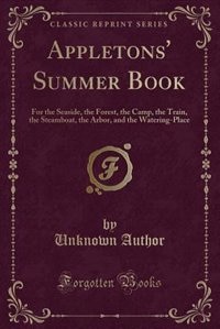 Front cover_Appletons' Summer Book