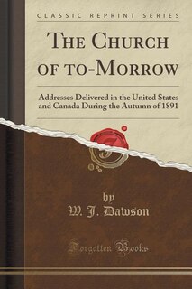 Front cover_The Church of to-Morrow