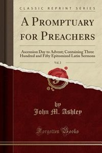 Couverture_A Promptuary for Preachers, Vol. 2