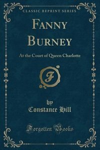 Front cover_Fanny Burney