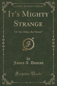 Couverture_It's Mighty Strange