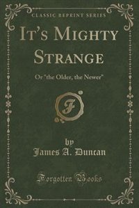 Couverture_It's Mighty Strange