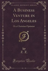Couverture_A Business Venture in Los Angeles