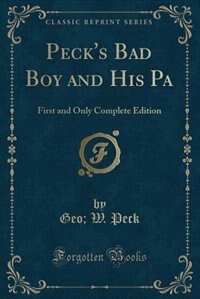 Couverture_Peck's Bad Boy and His Pa