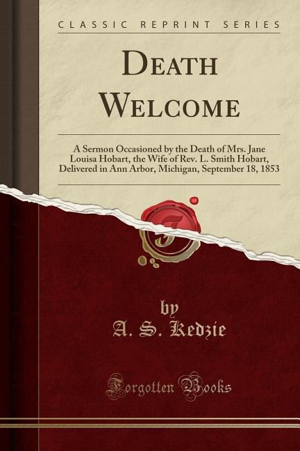 Front cover_Death Welcome