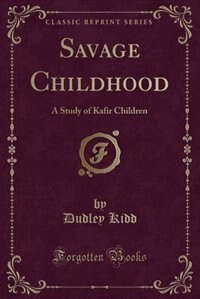 Front cover_Savage Childhood