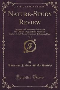 Couverture_Nature-Study Review, Vol. 18