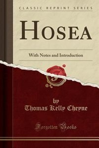 Front cover_Hosea