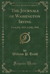 Front cover_The Journals of Washington Irving
