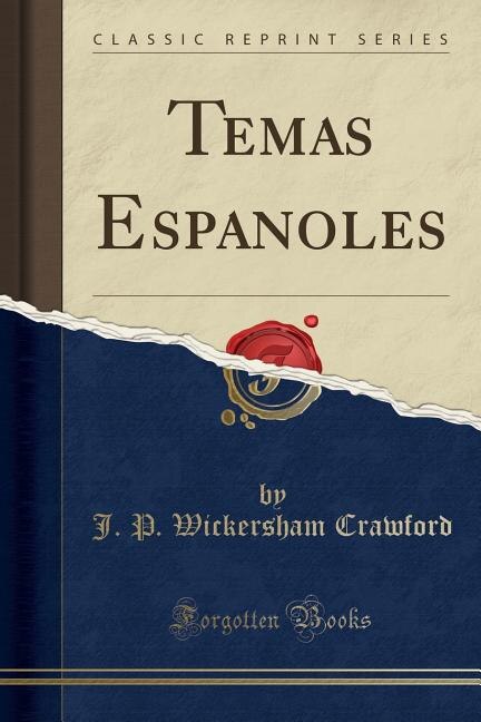Front cover_Temas Espanoles (Classic Reprint)