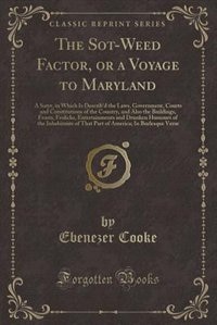 Couverture_The Sot-Weed Factor, or a Voyage to Maryland