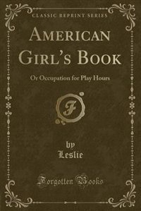 Front cover_American Girl's Book