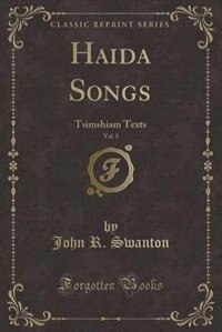 Couverture_Haida Songs, Vol. 3