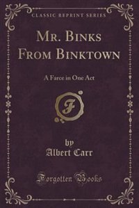 Front cover_Mr. Binks From Binktown