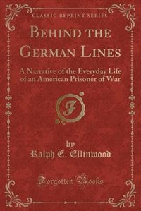 Couverture_Behind the German Lines
