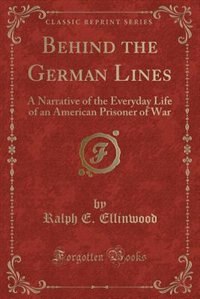 Couverture_Behind the German Lines