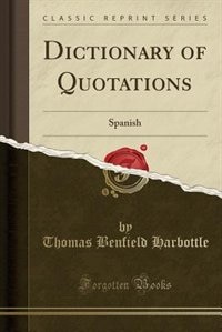 Couverture_Dictionary of Quotations