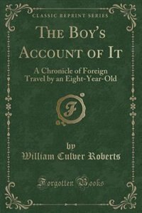 Front cover_The Boy's Account of It