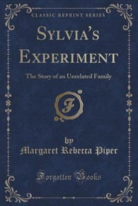 Front cover_Sylvia's Experiment