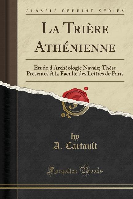 Front cover_La Trière Athénienne
