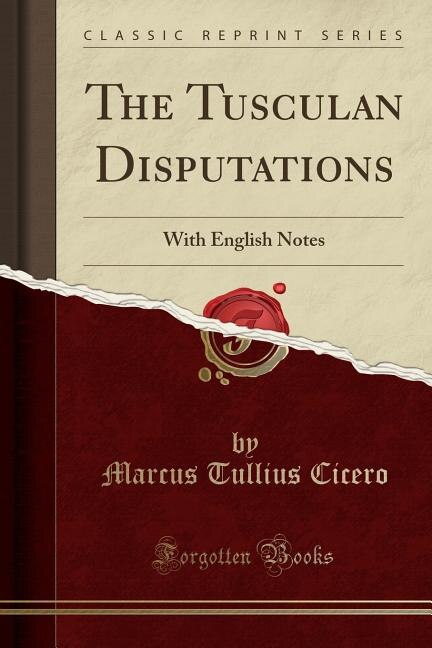 Front cover_The Tusculan Disputations