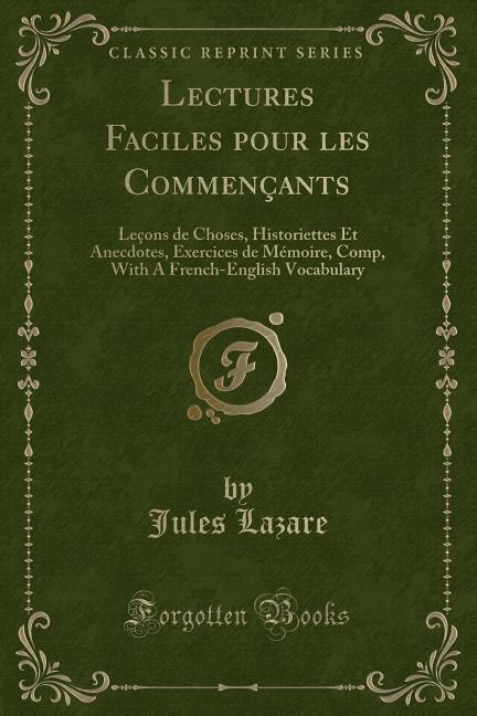 Front cover_Lectures Faciles pour les Commençants