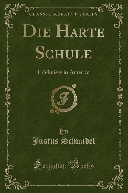 Front cover_Die Harte Schule