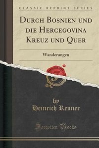 Front cover_Durch Bosnien und die Hercegovina Kreuz und Quer