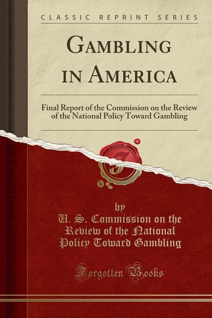 Front cover_Gambling in America