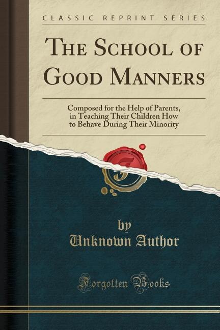 Front cover_The School of Good Manners