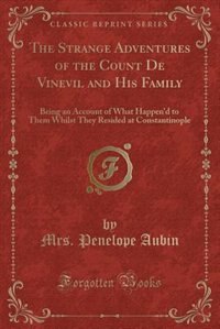 Couverture_The Strange Adventures of the Count De Vinevil and His Family