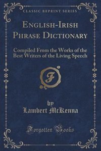 Front cover_English-Irish Phrase Dictionary