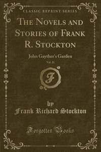 Front cover_The Novels and Stories of Frank R. Stockton, Vol. 21