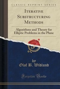 Front cover_Iterative Substructuring Methods