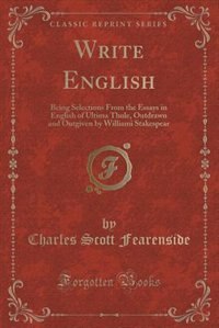 Front cover_Write English