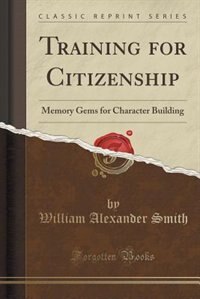 Couverture_Training for Citizenship