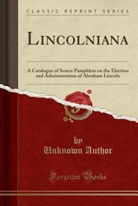 Front cover_Lincolniana