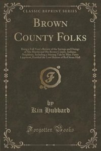 Front cover_Brown County Folks
