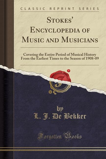 Front cover_Stokes' Encyclopedia of Music and Musicians