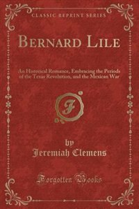 Front cover_Bernard Lile