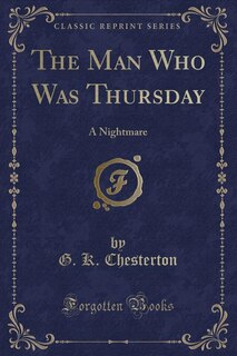 Front cover_The Man Who Was Thursday