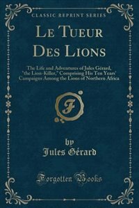 Couverture_Le Tueur Des Lions