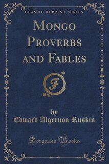 Couverture_Mongo Proverbs and Fables (Classic Reprint)