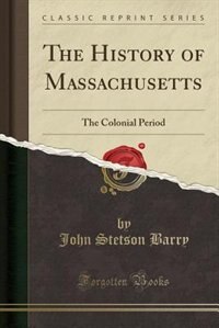 Front cover_The History of Massachusetts