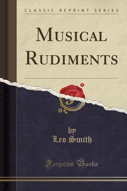 Front cover_Musical Rudiments (Classic Reprint)