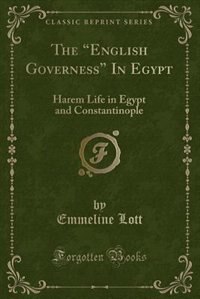 Front cover_The English Governess In Egypt