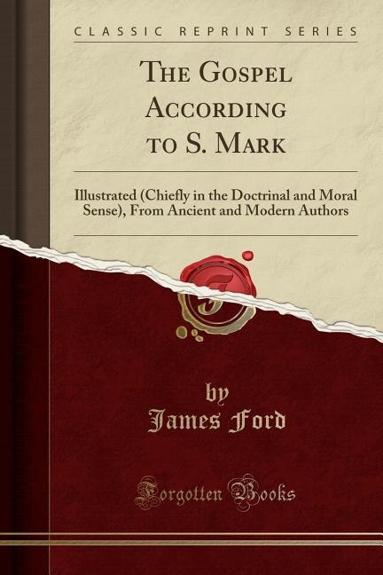 Front cover_The Gospel According to S. Mark