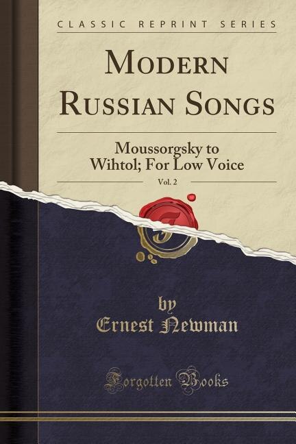 Couverture_Modern Russian Songs, Vol. 2